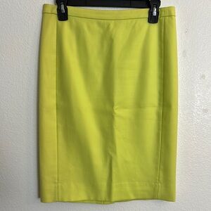 Green Knee-Length Pencil Skirt for Cocktail